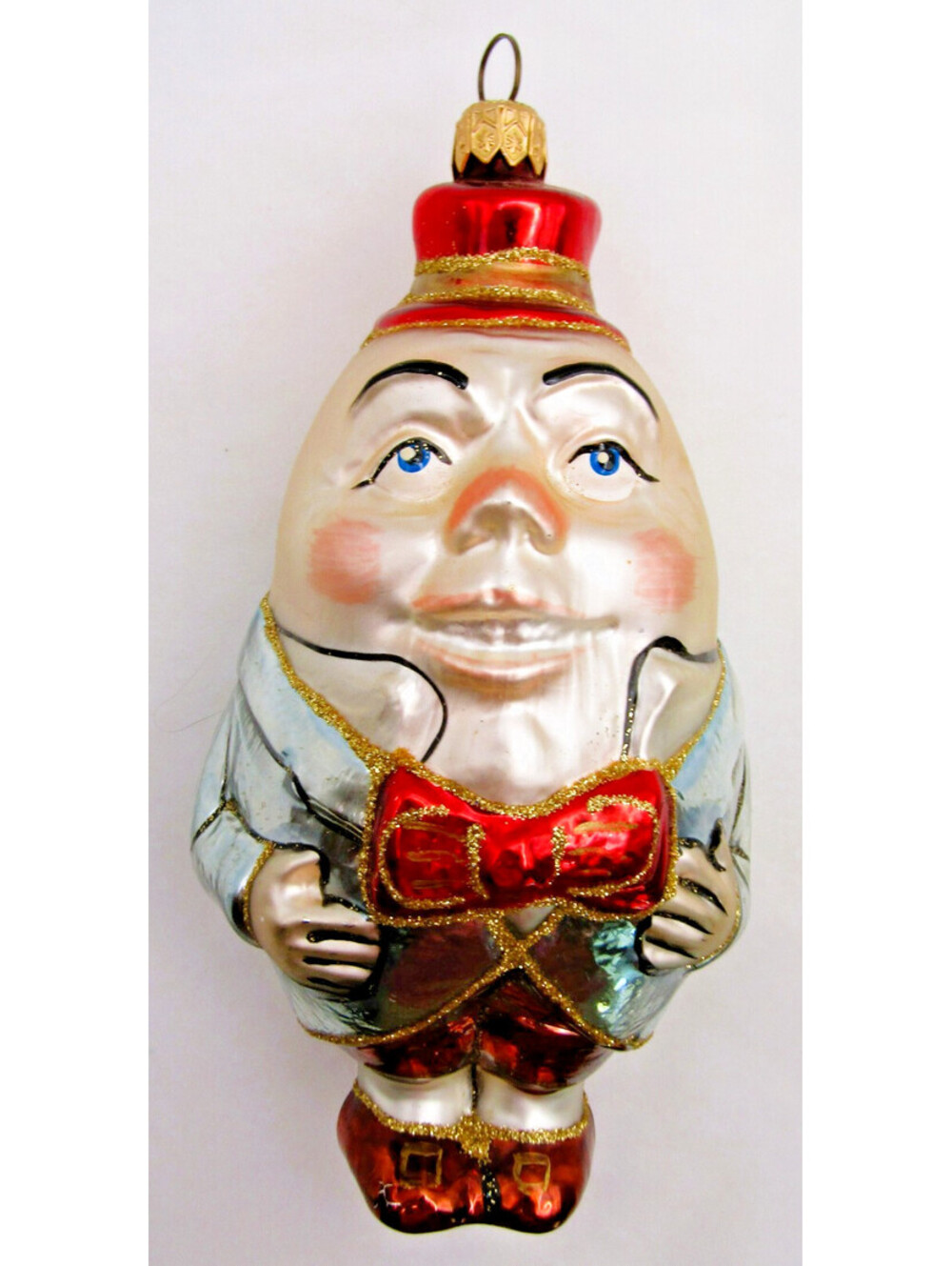 Christopher Radko 1990s Humpty Dumpty Ornament with Original Box